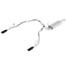 Load image into Gallery viewer, Borla 09-17 Dodge Ram 1500 5.7L V8 3in to Dual 2.5in Single Round Rolled Angle-Cut S-type Exhaust Catback Borla