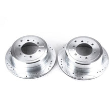 Load image into Gallery viewer, Power Stop 96-97 Lexus LX450 Rear Evolution Drilled & Slotted Rotors - Pair Brake Rotors - Slot & Drilled PowerStop