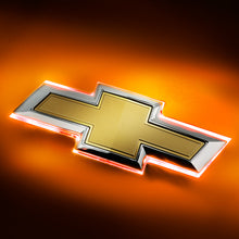 Load image into Gallery viewer, Oracle 16-19 Chevrolet Camaro Illuminated Bowtie - Amber SEE WARRANTY Light Accessories and Wiring ORACLE Lighting
