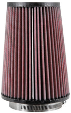 Load image into Gallery viewer, K&N Universal Rubber Filter Round Tprd 3.313in Flange ID x 4.75in Base OD x 3.5in Top OD x 6.5in H Air Filters - Universal Fit K&N Engineering