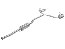 Load image into Gallery viewer, aFe Takeda Exhaust 2.25in to 2in Dia 304SS Cat-Back w/Polished Tips 08-12 Honda Accord Coupe V6 3.5L Catback aFe