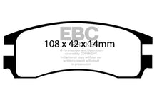 Load image into Gallery viewer, EBC 00-05 Buick Le Sabre (FWD) 3.8 (15in Wheels) Yellowstuff Rear Brake Pads Brake Pads - Performance EBC
