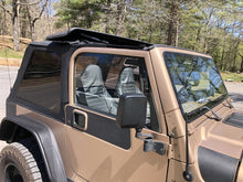 Load image into Gallery viewer, Rampage 18-21 Jeep Wrangler (JL) Unlimited Frameless TrailView Fastback Soft Top Kit - Black Diamond Soft Tops Rampage