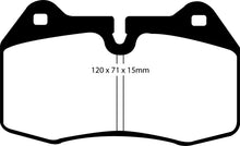 Load image into Gallery viewer, EBC 03-04 Infiniti G35 3.5 (Manual) (Brembo) Bluestuff Front Brake Pads Brake Pads - Racing EBC