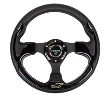 Load image into Gallery viewer, NRG Reinforced Steering Wheel (320mm) Blk w/Gloss Black Trim Steering Wheels NRG