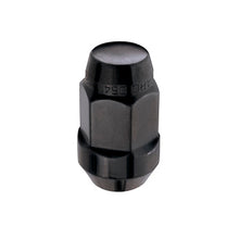 Load image into Gallery viewer, McGard Hex Lug Nut (Cone Seat Bulge Style) M14X1.5 / 22mm Hex / 1.635in. Length (Box of 144) - Black Lug Nuts McGard