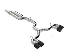 Load image into Gallery viewer, MBRP 2022 Volkswagon Golf R MK8 3in Cat-Back Quad Rear w/ Carbon Fiber Tips Valve Delete Exhaust Catback MBRP