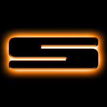 Load image into Gallery viewer, ORACLE Lighting Universal Illuminated LED Letter Badges - Matte Blk Surface Finish - S SEE WARRANTY Light Accessories and Wiring ORACLE Lighting