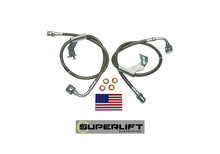 Load image into Gallery viewer, Superlift 1987 GM Pickup/87-91 Blazer/Suburban w/ 4-6in Lift Kit (Pair) Bullet Proof Brake Hoses Brake Line Kits Superlift