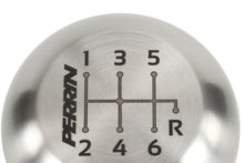Load image into Gallery viewer, Perrin 17-18 Honda Civic Brushed Stainless Steel Large Shift Knob - 6 Speed Shift Knobs Perrin Performance