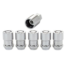 Load image into Gallery viewer, McGard Wheel Lock Nut Set - 5pk. (Cone Seat) 1/2-20 / 3/4 &13/16 Dual Hex / 1.46in. Length - Chrome Lug Nuts McGard