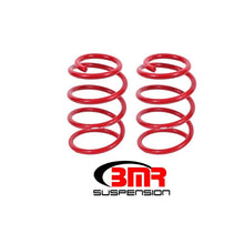 Load image into Gallery viewer, BMR 07-14 Shelby GT500 Front Performance Version Lowering Springs - Red Lowering Springs BMR Suspension