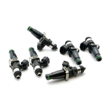 Load image into Gallery viewer, DeatschWerks 93-98 Toyota Supra TT 2200cc Injectors for Top Feed Conversion 11mm O-Ring (set of 6) Fuel Injector Sets - 6Cyl DeatschWerks