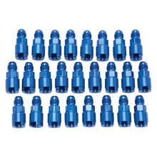 Load image into Gallery viewer, Russell Performance Adapter -6 AN Male to 5/16in Quick Disconnect Screw - Blue (Bulk Pkg 25) Fittings Russell
