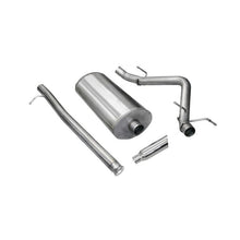 Load image into Gallery viewer, Corsa 2009-2013 Chevrolet Silverado Reg. Cab/Long Bed 1500 4.8L V8 Polished Sport Cat-Back Exhaust Catback CORSA Performance