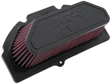 Load image into Gallery viewer, K&N 09-11 Suzuki GSXR 1000 Replacement Air Filter 11.063in L x 5.688in W x 3.375in H Air Filters - Drop In K&N Engineering