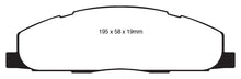 Load image into Gallery viewer, EBC 09-11 Dodge Ram 2500 Pick-up 5.7 2WD/4WD Greenstuff Rear Brake Pads Brake Pads - Performance EBC