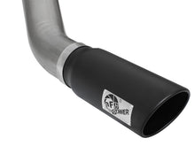 Load image into Gallery viewer, aFe MACHForce XP Exhaust Large Bore 5in DPF-Back SS 13-15 Dodge Trucks L6-6.7L (td) *Black Tip DPF Back aFe