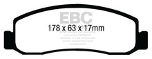 Load image into Gallery viewer, EBC 11 Ford F250 (inc Super Duty) 6.2 (2WD) Greenstuff Front Brake Pads Brake Pads - Performance EBC