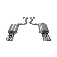 Load image into Gallery viewer, Corsa 2018-2023 Ford Mustang GT Fastback 5.0L 3in Sport Axle-Back Exhaust w/ 4in Polished Tips Axle Back CORSA Performance