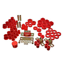 Load image into Gallery viewer, Energy Suspension 76-79 Jeep CJ/CJ7 Red Hyper-Flex Master Bushing Set Bushing Kits Energy Suspension