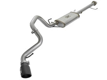 Load image into Gallery viewer, aFe MACH Force Xp 2.5in SS Cat-Back Single Side Exit Exhaust w/Black Tips 07-14 Toyota FJ Cruiser Catback aFe