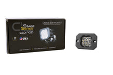 Load image into Gallery viewer, Diode Dynamics Stage Series C1R - White Flood Flush Mount LED Pod (one) Light Accessories and Wiring Diode Dynamics