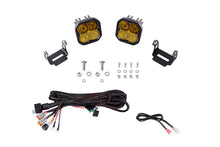 Load image into Gallery viewer, Diode Dynamics 21-22 Ford F-150 SS3 Stage Series Backlit Ditch Light Kit - Sport Yellow Combo Light Accessories and Wiring Diode Dynamics