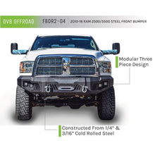 Load image into Gallery viewer, DV8 Offroad 10-18 RAM 2500 Front Bumper Bumpers - Steel DV8 Offroad