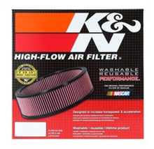 Load image into Gallery viewer, K&N Universal Custom Air Filter - Oval Shape 11.5in Outer Length / 8.125in Outer Width / 4in Height Air Filters - Direct Fit K&N Engineering