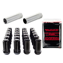 Load image into Gallery viewer, McGard SplineDrive Tuner 6 Lug Install Kit w/Locks & Tool (Cone) M14X1.5 / 22mm Hex - Blk Lug Nuts McGard