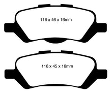 Load image into Gallery viewer, EBC 08+ Toyota Venza 2.7 Greenstuff Rear Brake Pads Brake Pads - Performance EBC