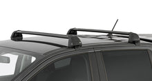 Load image into Gallery viewer, Rhino-Rack 11-20 Ford Ranger PX 4 Door Double Cab Vortex ROC25 Flush 2 Bar Roof Rack - Black Roof Rack Rhino-Rack