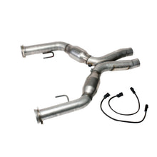 Load image into Gallery viewer, BBK 05-10 Mustang 4.6 Short Mid X Pipe With Catalytic Converters 2-3/4 For BBK Long Tube Headers X Pipes BBK