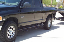 Load image into Gallery viewer, N-Fab Nerf Step 02-08 Dodge Ram 1500/2500/3500 Quad Cab 6.4ft Bed - Gloss Black - Bed Access - 3in Side Steps N-Fab