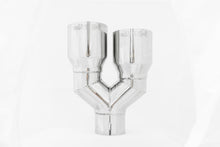 Load image into Gallery viewer, MBRP Universal T304 SS Dual Tip 3.5in OD/2.5in Inlet Tips MBRP