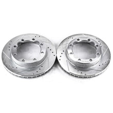 Load image into Gallery viewer, Power Stop 94-99 Chevrolet K1500 Suburban Front Evolution Drilled & Slotted Rotors - Pair Brake Rotors - Slot & Drilled PowerStop