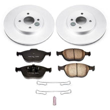 Load image into Gallery viewer, Power Stop 02-04 Ford Focus Front Z17 Evolution Geomet Coated Brake Kit Brake Kits - Performance Blank PowerStop