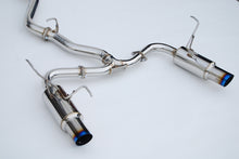 Load image into Gallery viewer, Invidia 2022+ Subaru WRX N1 Twin Outlet Single Layer Tip Cat-Back Exhaust Catback Invidia