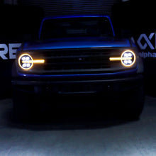 Load image into Gallery viewer, AlphaRex 21-23 Ford Bronco NOVA LED Projector Headlights Black Headlights AlphaRex