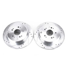 Load image into Gallery viewer, Power Stop 07-18 Acura RDX Rear Evolution Drilled & Slotted Rotors - Pair Brake Rotors - Slot & Drilled PowerStop