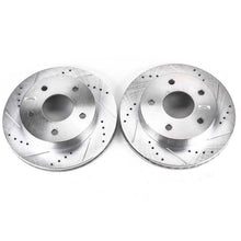 Load image into Gallery viewer, Power Stop 00-01 Dodge Ram 1500 Front Evolution Drilled & Slotted Rotors - Pair Brake Rotors - Slot & Drilled PowerStop