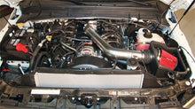 Load image into Gallery viewer, Spectre 11-14 Ford F250/350 V8-6.2L F/I Air Intake Kit - Polished w/Red Filter Cold Air Intakes Spectre