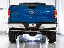 Load image into Gallery viewer, AWE Tuning 2015+ Ford F-150 0FG Dual Exit Performance Exhaust System w/5in Chrome Silver Tips Catback AWE Tuning