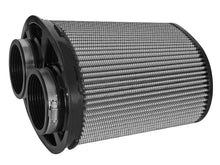 Load image into Gallery viewer, aFe MagnumFLOW Pro DRY S OE Replacement Filter 3F (Dual) x (8.25x6.25)B(mt2) x (7.25x5)T x 9H Air Filters - Universal Fit aFe