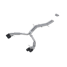 Load image into Gallery viewer, MBRP 18-21 Audi S5 Coupe/S4 Sedan T304 SS 2.5in Cat-Back Quad Rear Exit Exhaust - Carbon Fiber Tips Catback MBRP