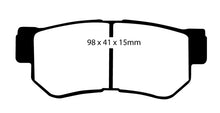 Load image into Gallery viewer, EBC 08-09 Hyundai Azera 3.3 Redstuff Rear Brake Pads Brake Pads - Performance EBC