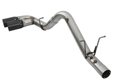 Load image into Gallery viewer, aFe Victory Series 4in 409-SS DPF-Back Exhaust w/ Dual Black Tips 2017 GM Duramax V8-6.6L(td) L5P DPF Back aFe