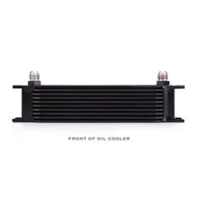 Load image into Gallery viewer, Mishimoto Universal 10 Row Oil Cooler Kit - Black Oil Coolers Mishimoto
