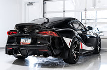 Load image into Gallery viewer, AWE 2020 Toyota Supra A90 Resonated Touring Edition Exhaust - 5in Chrome Silver Tips Catback AWE Tuning